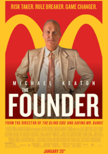 Movie poster for The Founder.