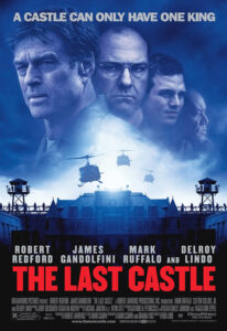 Movie poster for the last castle.