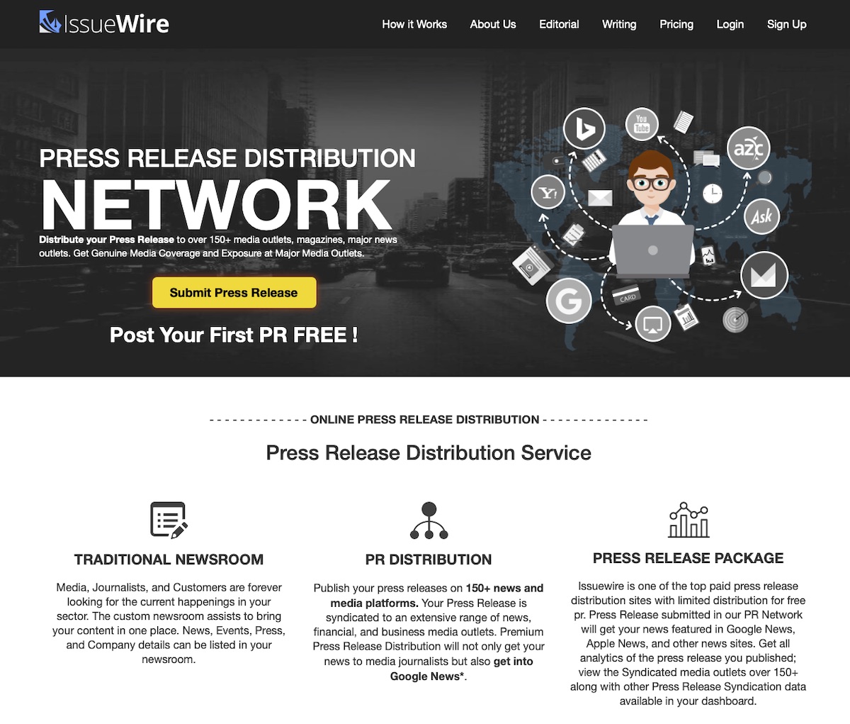 Global Press Release Distribution Service