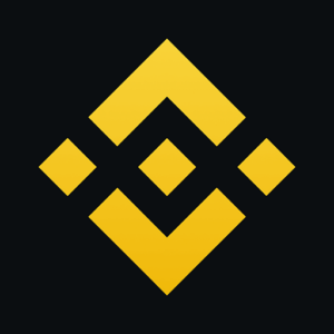 Picture of the Binance logo.