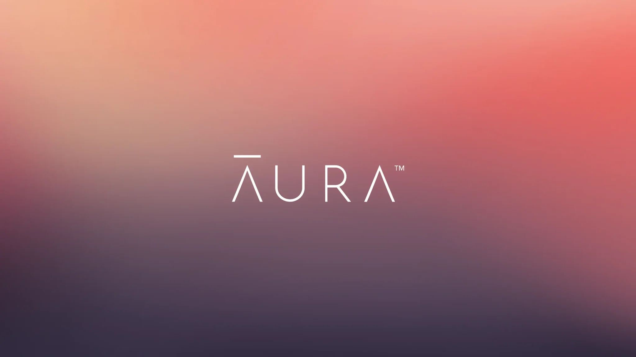 Aura logo with gradient scaled