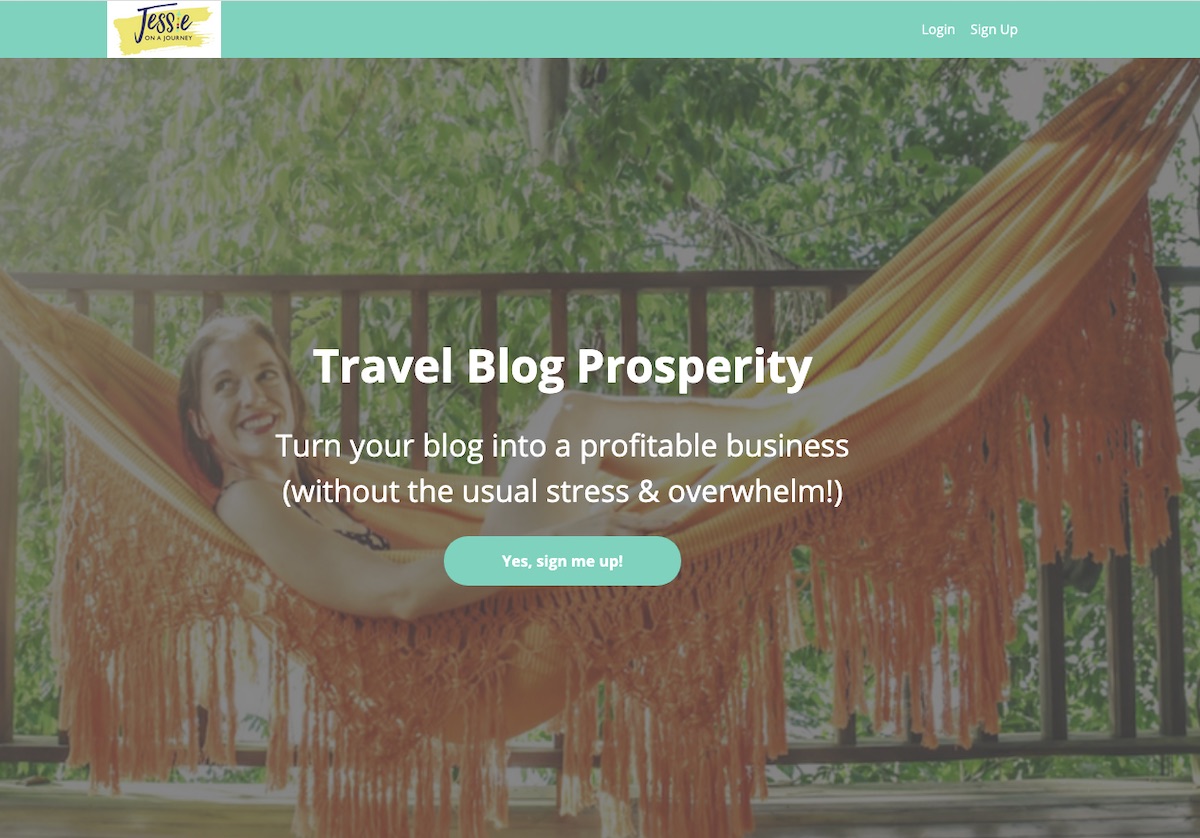 Travel Blog Prosperity