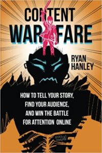 Picture of the cover of the content warfare book.