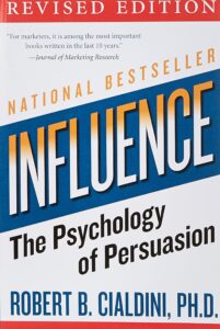 Picture of the book influence. 