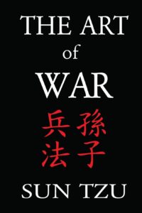 Picture of the cover of the book the art of war.