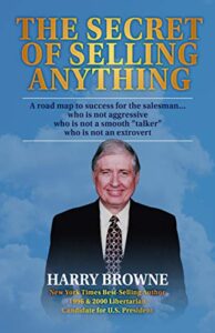 Picture of the cover of the secret of selling anything.