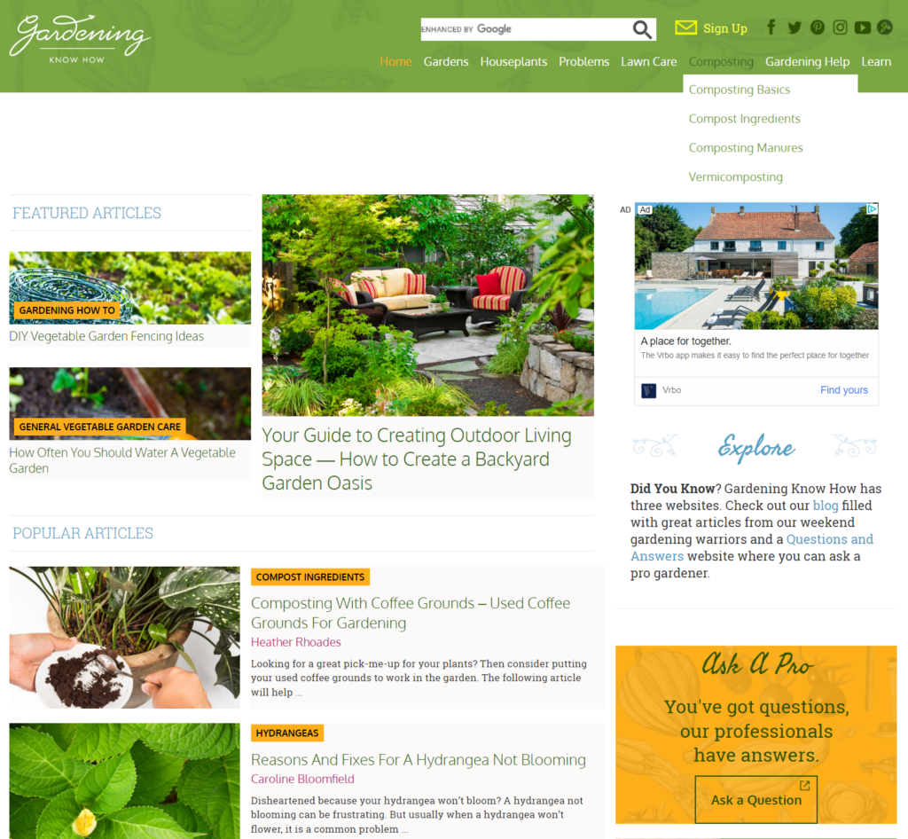 Gardening Know How Attracts 11 Million Visitors A Month With This Strategy GKH homepage