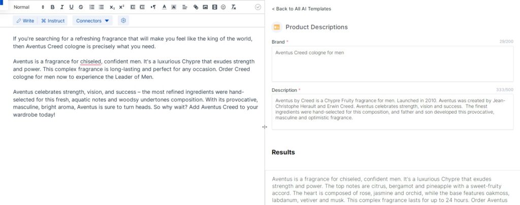 Scalenut Review: One of The Best New AI-Powered Writers? 5 Using the Product Descriptions template