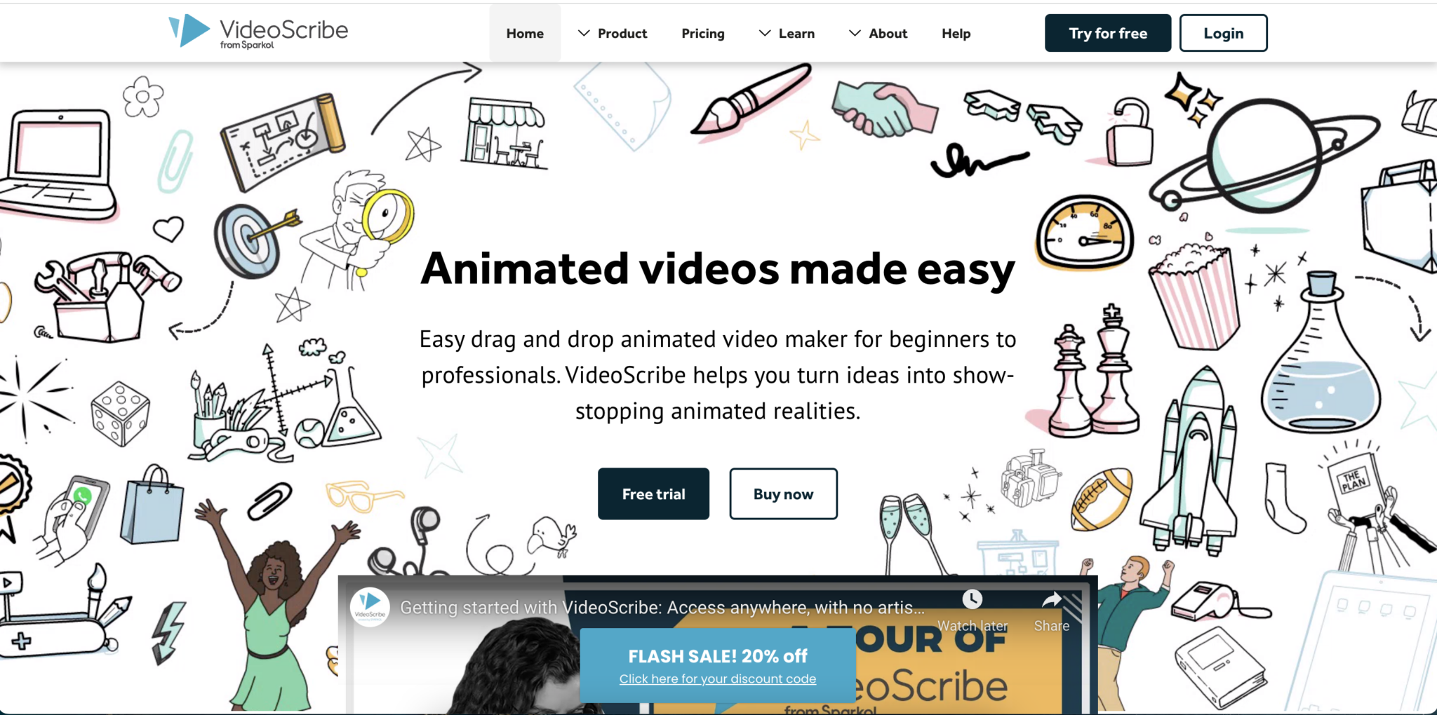 VideoScribe: An Easy-To-Use, Drag & Drop Animated GIF And Video