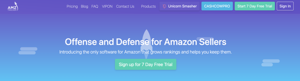 AMZ Tracker fake review checker screenshot.