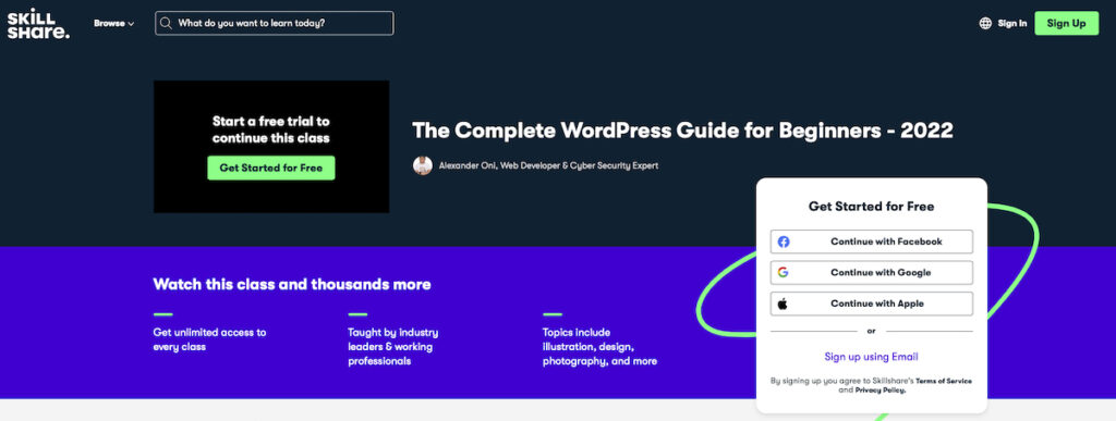 The Complete WordPress Guide for Beginners 2022 Skillshare