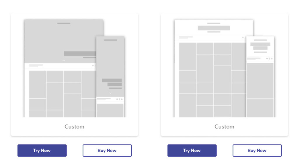 Zenfolio Custom Gallery Layouts Option