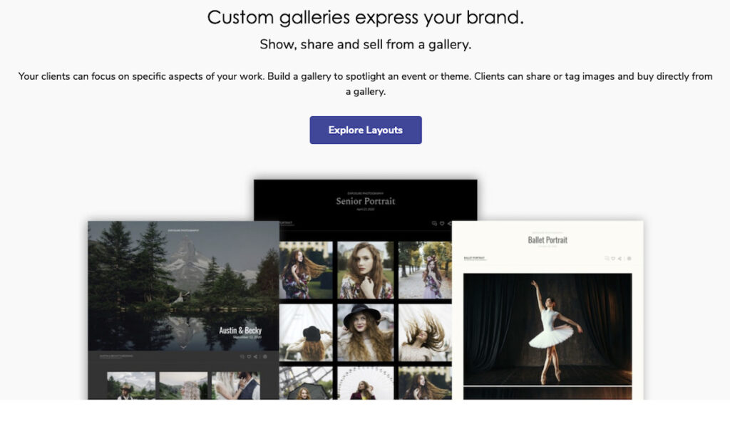 Zenfolio Galleries templates