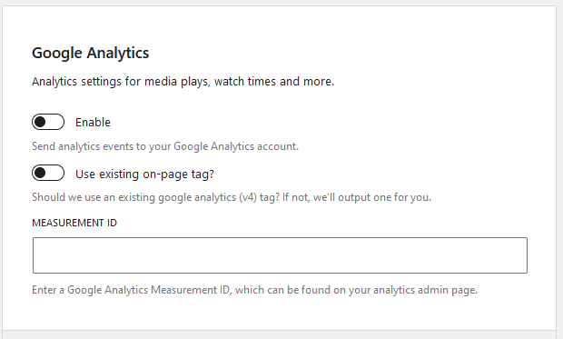 GOOGLE ANALYTICS