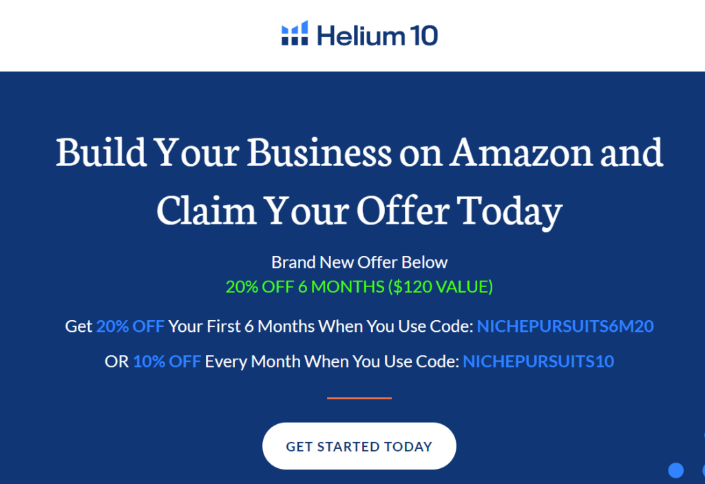 freedom ticket review - helium 10 offer