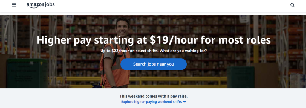 does Amazon pay weekly