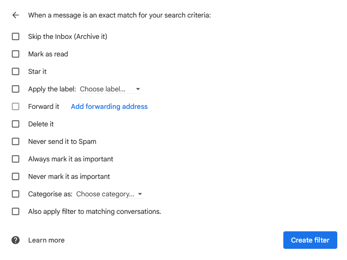where is settings icon in gmail