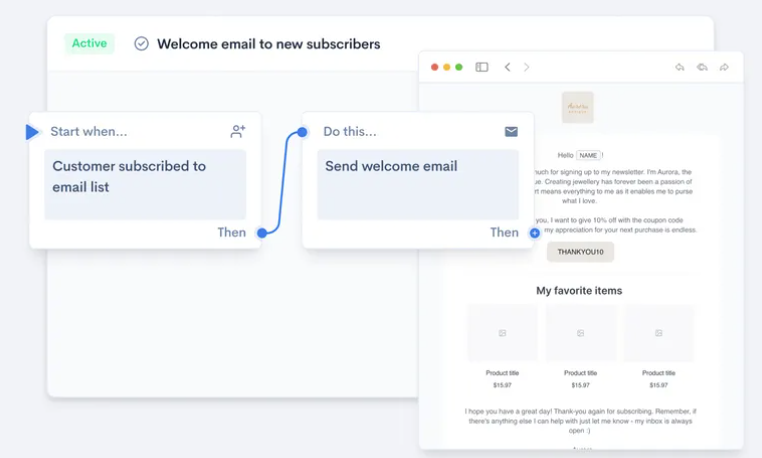 Alura Review: email sender tool screenshot