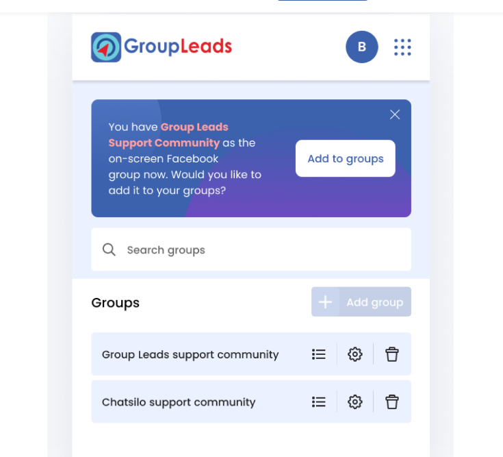 Group Leads review