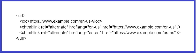 XML Sitemap.