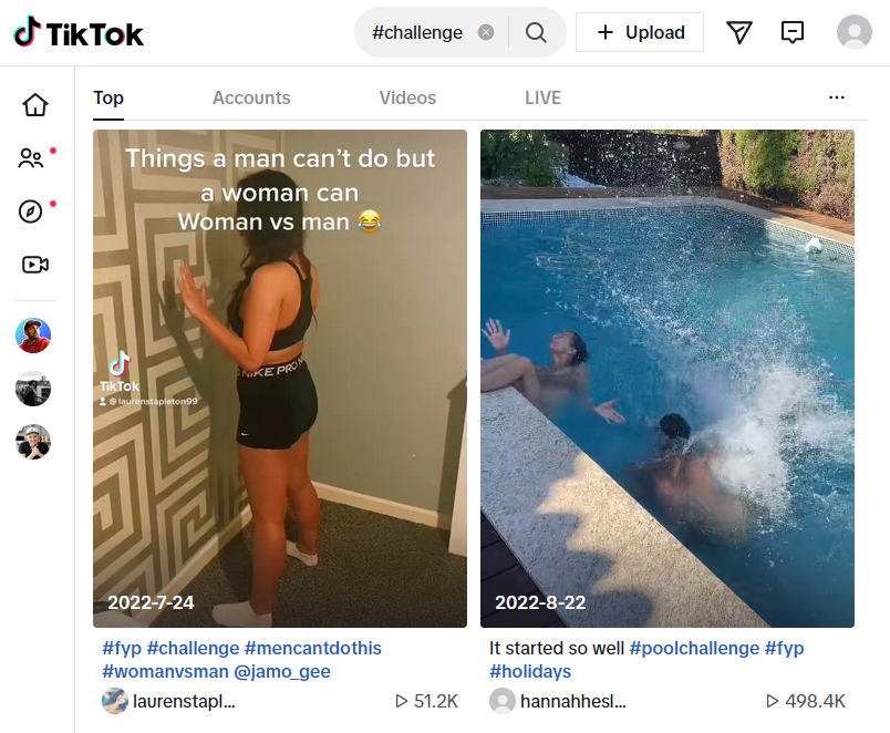 TikTok Challenges