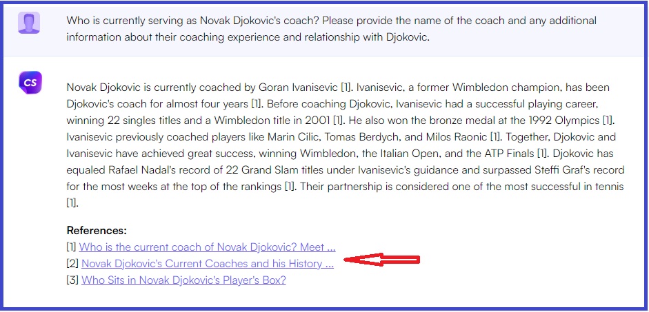Djokovic coach.
