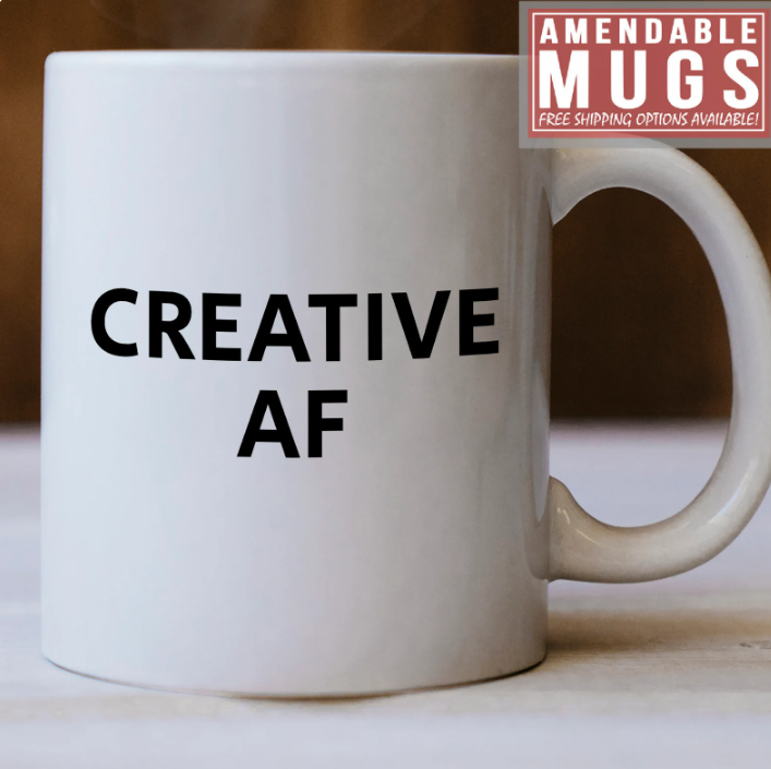 creative AF mug