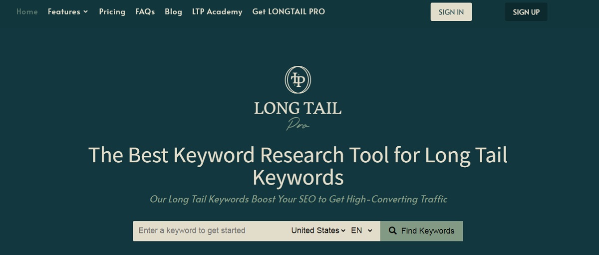Keyword Research Tool for Long Tail Keywords.