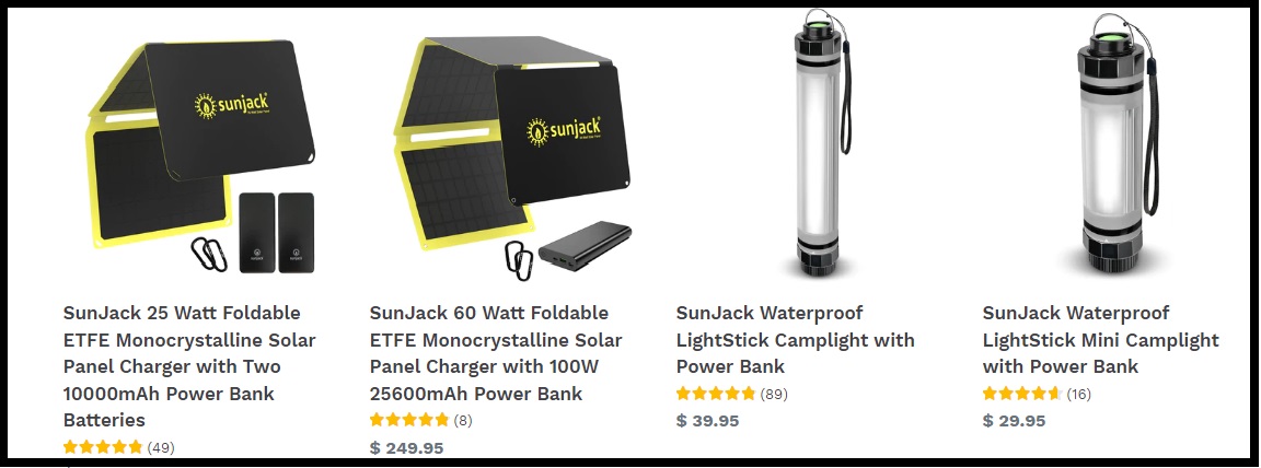 SunJack products.