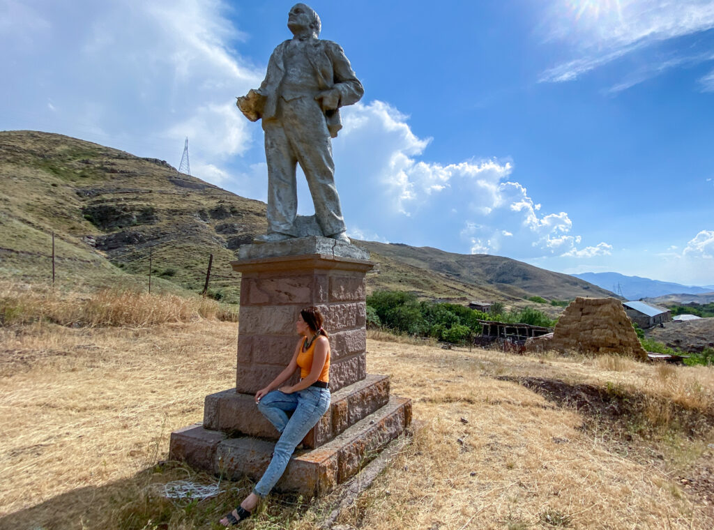 Lenin statue Arin Village Armenia 1 2 1