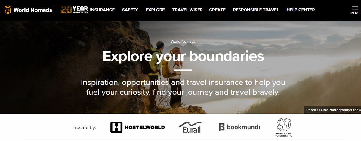 World Nomads is a travel insurance company.