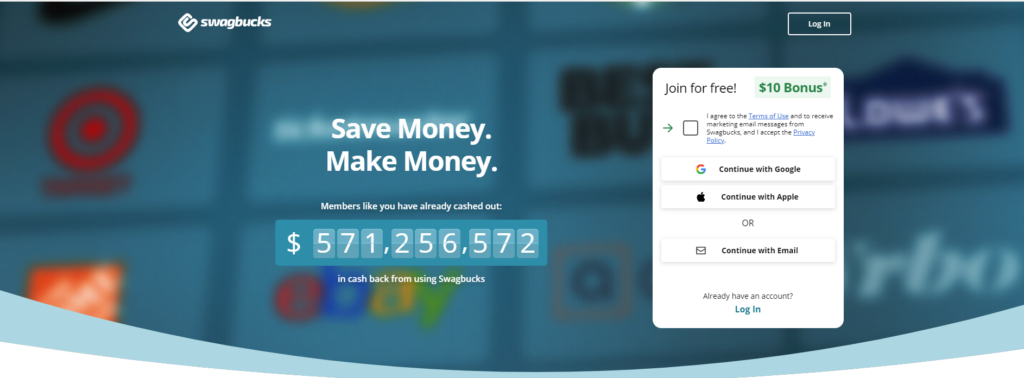 swagbucks homepage