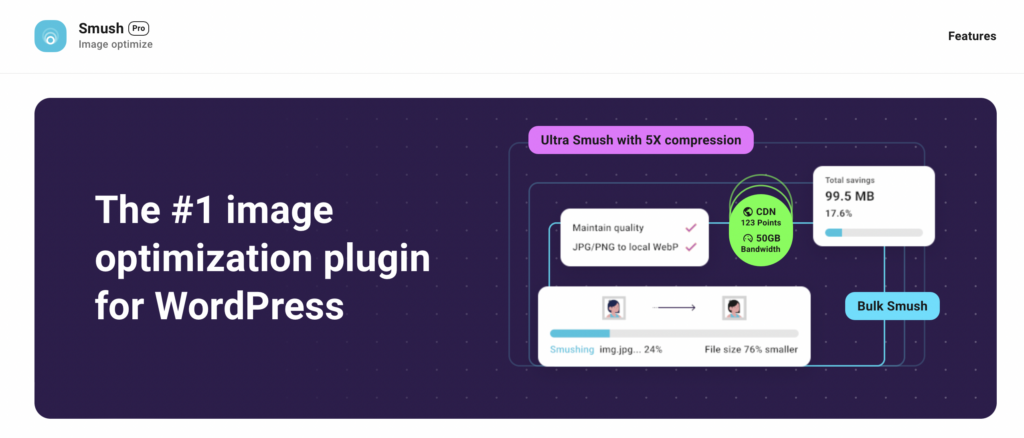 how to do SEO for your website with smush image optimizer